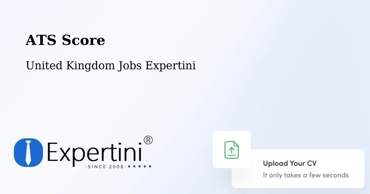 Resume ATS Score & Job Description Match Tool – Colnbrook - United Kingdom Jobs Expertini