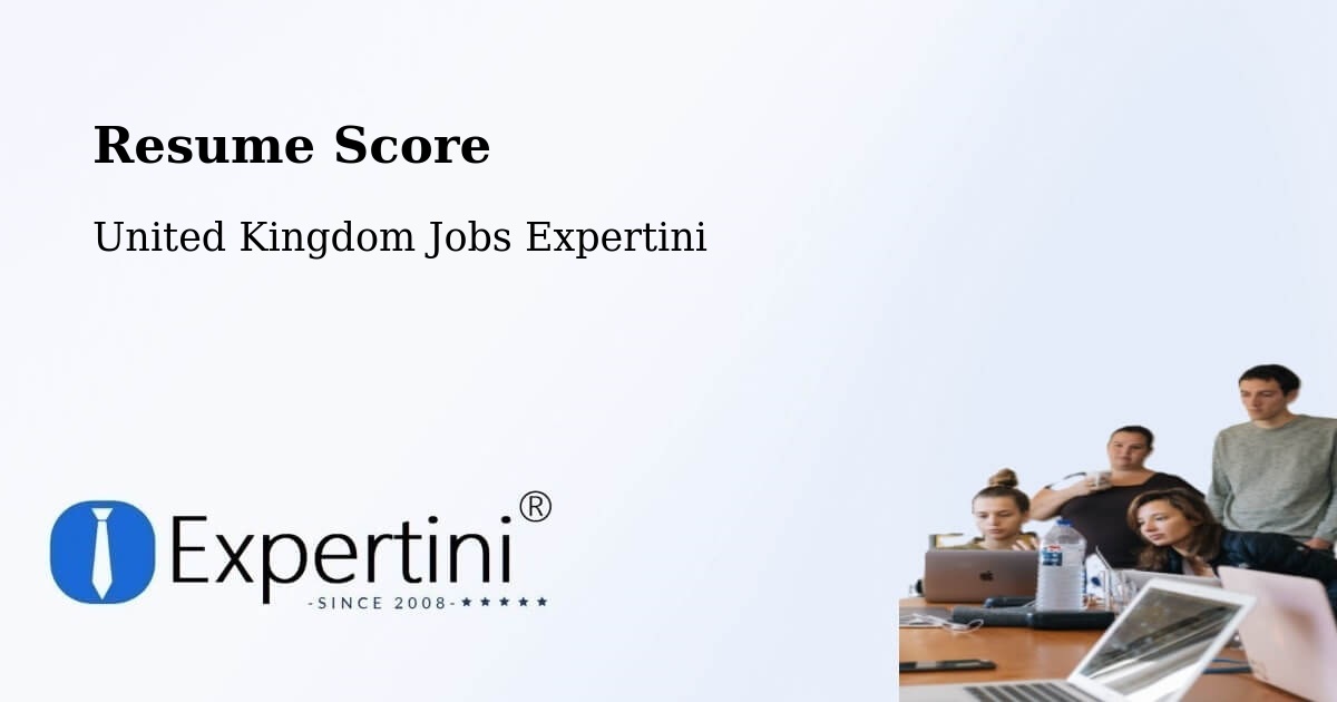 Resume Score & Job Description Match Tool – Colnbrook - United Kingdom Jobs Expertini